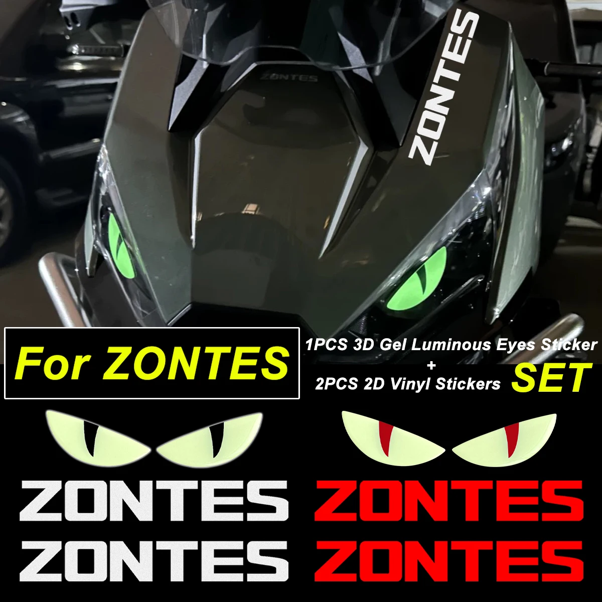 Для ZONTES 368G 703F 703RR 350E 350D T310 3D гелевые светящиеся глаза дьявола наклейки для мотоцикла с 2 шт. виниловыми наклейками набор аксессуаров
Для ZONTES 368G 703F 703RR 350E 350D T310 3D гелевые светящиеся глаза дьявола наклейки для мотоцикла с 2 шт. виниловыми наклейками набор аксессуаров