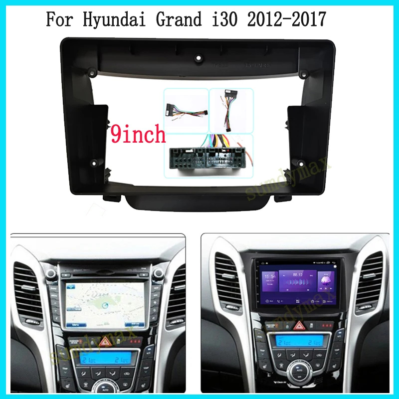 Автомобильная магнитола 2DIN, диагональ 9 ", для Hyundai i30 2012-2016, экран для автомобильной панели, комплект Dask, рамки
Автомобильная магнитола 2DIN, диагональ 9 ", для Hyundai i30 2012-2016, экран для автомобильной панели, комплект Dask, рамки