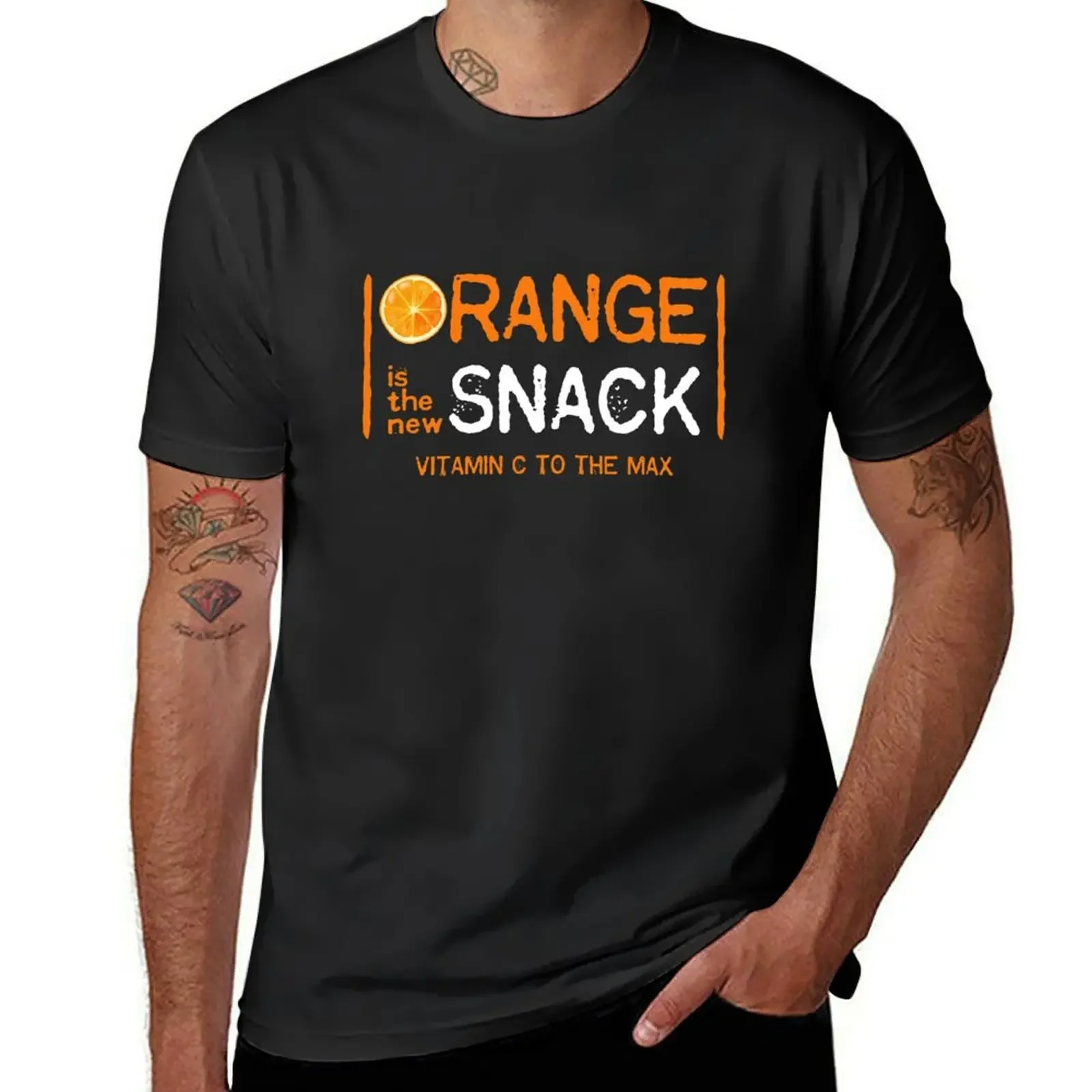 Orange Is The New Snack Vitamin C To The Max T-Shirt cute tops summer clothes vintage T-shirts for men cotton
Orange Is The New Snack Vitamin C To The Max T-Shirt cute tops summer clothes vintage T-shirts for men cotton
