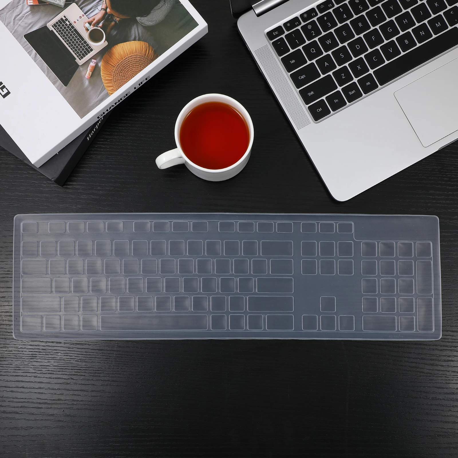 Keyboard Protector Transparent Waterproof Full Coverage Film Simple Accessory Ultra Thin Silicone Skin Dust Proof Reusable
Keyboard Protector Transparent Waterproof Full Coverage Film Simple Accessory Ultra Thin Silicone Skin Dust Proof Reusable