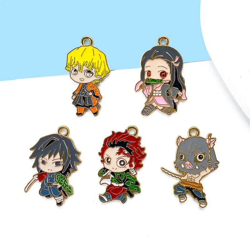 50pcs Cartoon for Demon Slayer pendant Decorations Alloy Pendant Anime Series DIY Creative Fashion Jewelry Accessories Gift
50pcs Cartoon for Demon Slayer pendant Decorations Alloy Pendant Anime Series DIY Creative Fashion Jewelry Accessories Gift