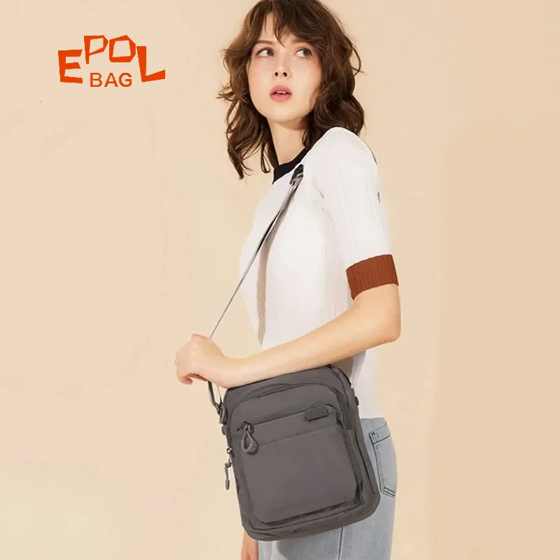 Epol женские сумки на плечо, повседневные модные большие холщовые сумки через плечо, трендовые черные спортивные водонепроницаемые сумки 2025 года 2802-04
Epol женские сумки на плечо, повседневные модные большие холщовые сумки через плечо, трендовые черные спортивные водонепроницаемые сумки 2025 года 2802-04