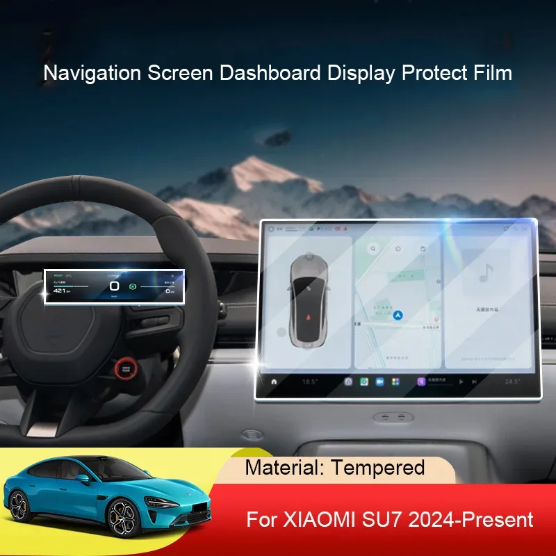 Автомобильный GPS-навигатор, защитная закаленная пленка для XIAOMI SU7 2024-2026, наклейка на приборную панель, автоаксессуары
Автомобильный GPS-навигатор, защитная закаленная пленка для XIAOMI SU7 2024-2026, наклейка на приборную панель, автоаксессуары