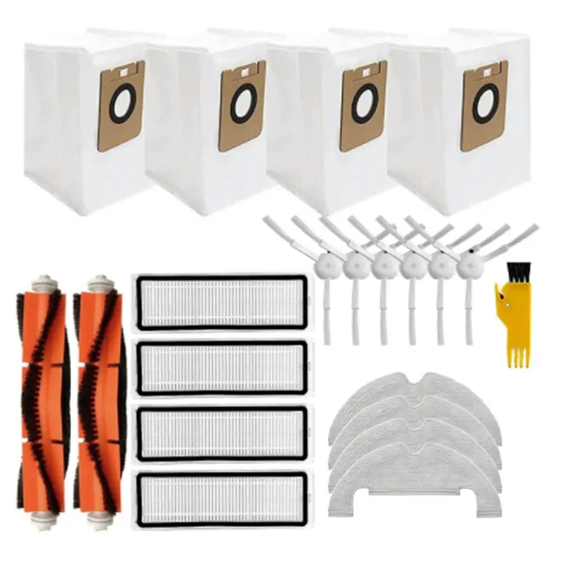 Gen Basic 21PCS Accessories Kit For Dreame Bot D10 Plus RLS3D Robot Vacuum Main Side Brush Hepa Filter Dust Bag Mop Rag
Gen Basic 21PCS Accessories Kit For Dreame Bot D10 Plus RLS3D Robot Vacuum Main Side Brush Hepa Filter Dust Bag Mop Rag