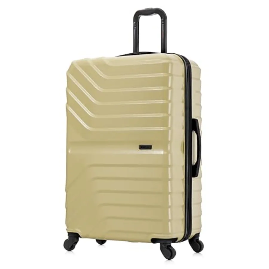 AURUM Hardside Luggage with Spinner Wheels 28 in Durable Lightweight Large Checked Suitcase for Travel Zipper Clouser Suit Case
AURUM Hardside Luggage with Spinner Wheels 28 in Durable Lightweight Large Checked Suitcase for Travel Zipper Clouser Suit Case