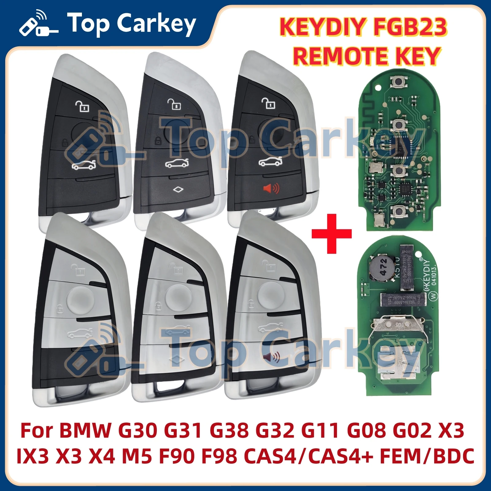 KEYDIY KD FGB23 Дистанционная плата с корпусом ключа для BMW G30 G31 G38 G32 G11 G08 G02 X3 IX3 X3 X4 M5 F90 F98 CAS4/CAS4+ FEM/BDC
KEYDIY KD FGB23 Дистанционная плата с корпусом ключа для BMW G30 G31 G38 G32 G11 G08 G02 X3 IX3 X3 X4 M5 F90 F98 CAS4/CAS4+ FEM/BDC