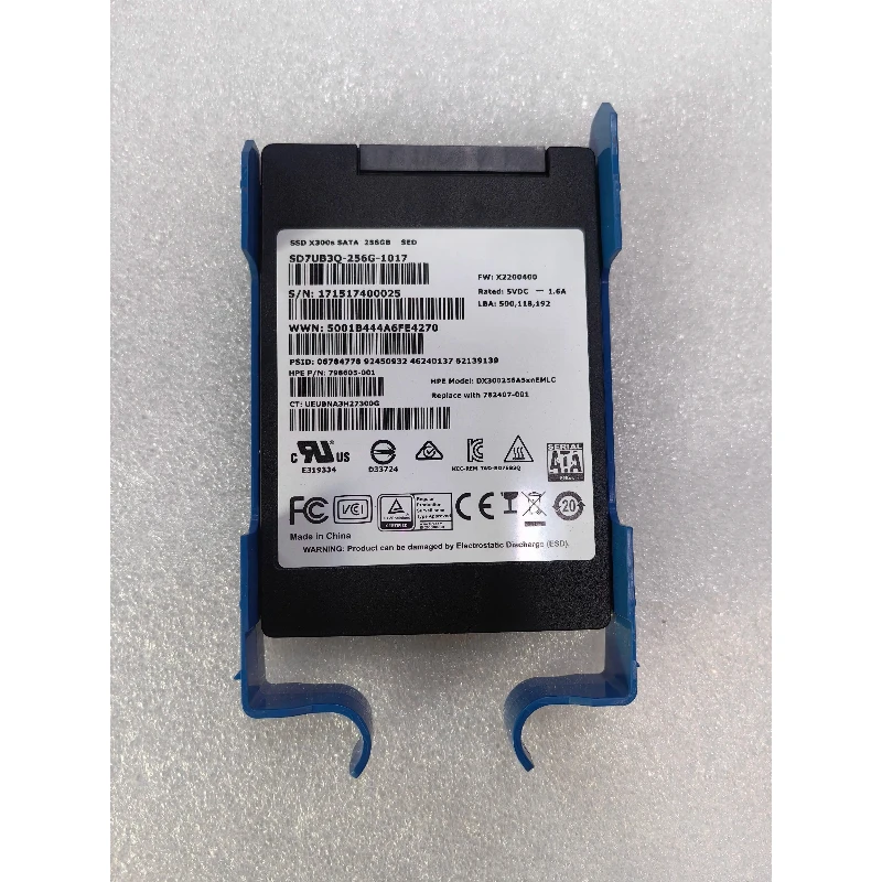 782407-001 798605-001 3PAR 20800 Controller 256GB SSD System Disk
782407-001 798605-001 3PAR 20800 Controller 256GB SSD System Disk