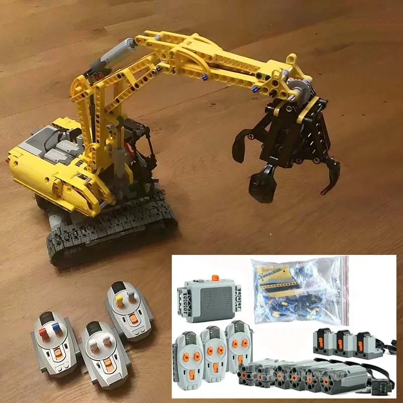2025 NEW Technical Brick Model 42006 Excavator RC Power Functions Set Full MOD Version MOC Building Blocks DIY Toy for Kids
2025 NEW Technical Brick Model 42006 Excavator RC Power Functions Set Full MOD Version MOC Building Blocks DIY Toy for Kids