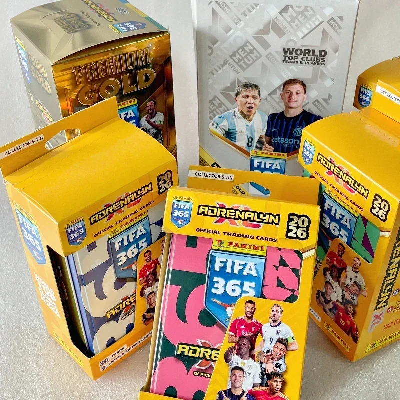 Официальные карточки Football Star Panini 2026 FIFA 365, коллекционные коллекционные карточки для игроков в консерви Top Club для фанатов
Официальные карточки Football Star Panini 2026 FIFA 365, коллекционные коллекционные карточки для игроков в консерви Top Club для фанатов