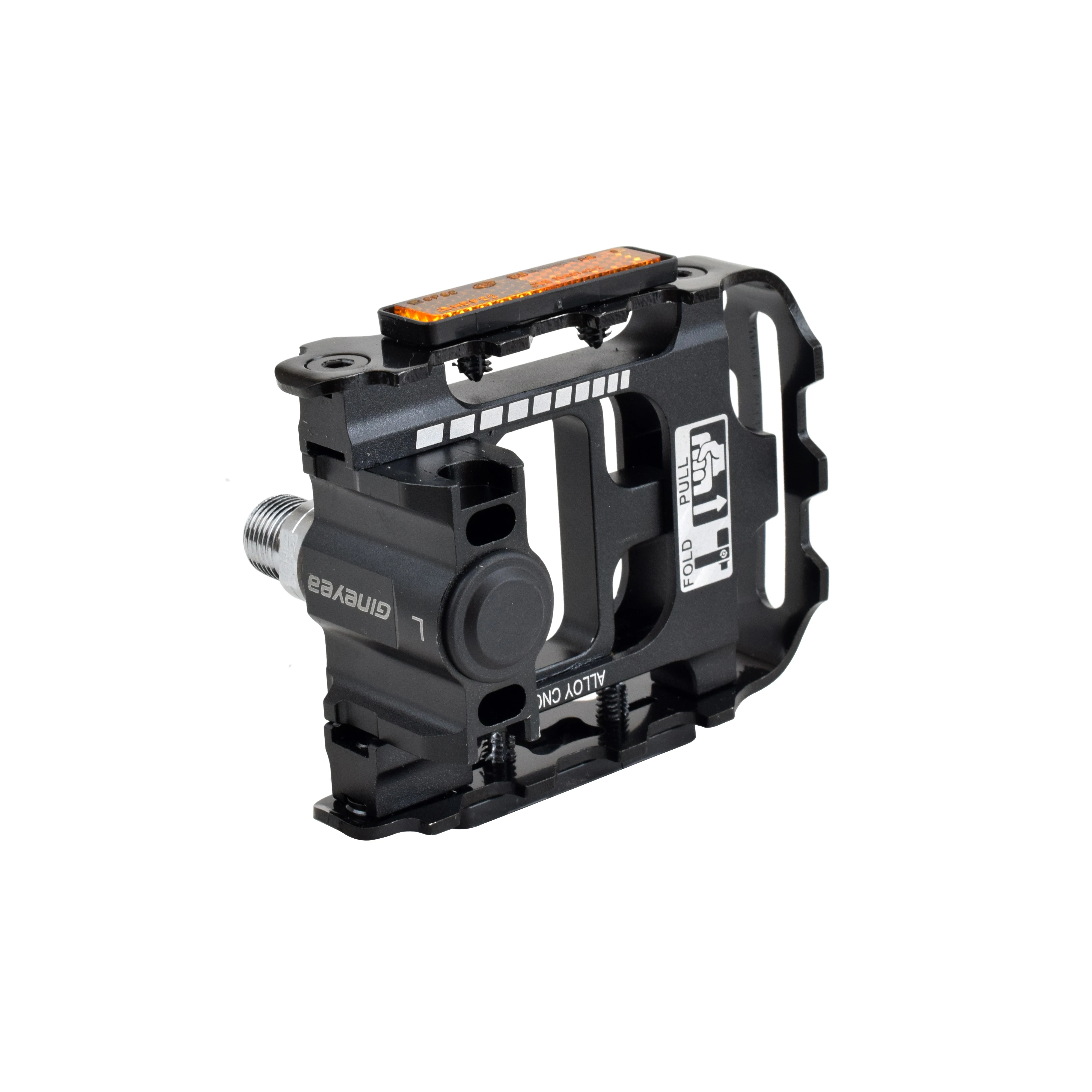 New Arrival Foldable Bicycle Pedal Alloy Material Double DU Bearing Waterproof Pedal For Road Bike Mountain Bike Folding Pedal
New Arrival Foldable Bicycle Pedal Alloy Material Double DU Bearing Waterproof Pedal For Road Bike Mountain Bike Folding Pedal