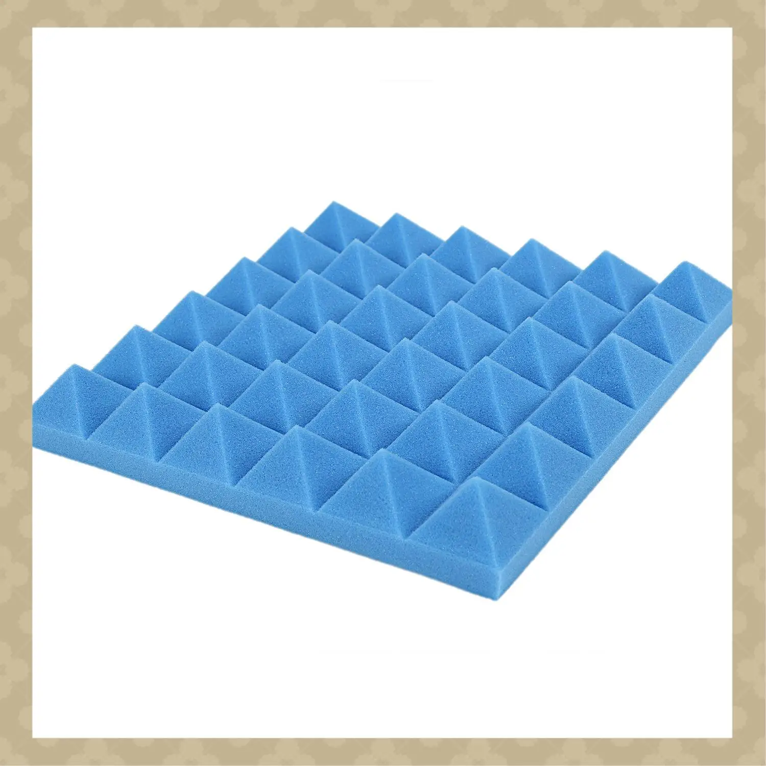 ABST Charcoal Acoustic Foam Tiles Soundproofing Foam Panels Studio Sound Padding 2 X 10 X 10 Inch
ABST Charcoal Acoustic Foam Tiles Soundproofing Foam Panels Studio Sound Padding 2 X 10 X 10 Inch