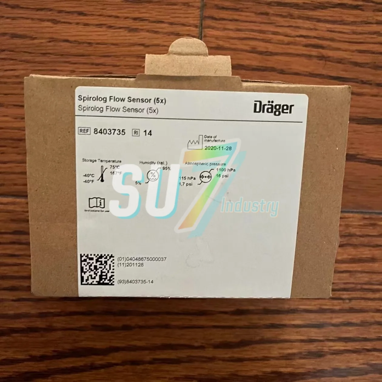 8403735 New In warehouse Spirolog Flow Sensor 
8403735 New In warehouse Spirolog Flow Sensor