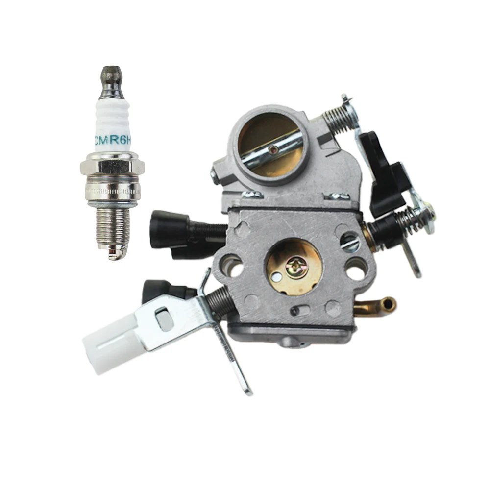 Caburetor with Spark Plug CMR6H For Stihl Chainsaw MS171 MS181 MS211 C1Q-S268 C1Q-S217 C1Q-S123, 1139 120 0607 C1Q-S217A
Caburetor with Spark Plug CMR6H For Stihl Chainsaw MS171 MS181 MS211 C1Q-S268 C1Q-S217 C1Q-S123, 1139 120 0607 C1Q-S217A