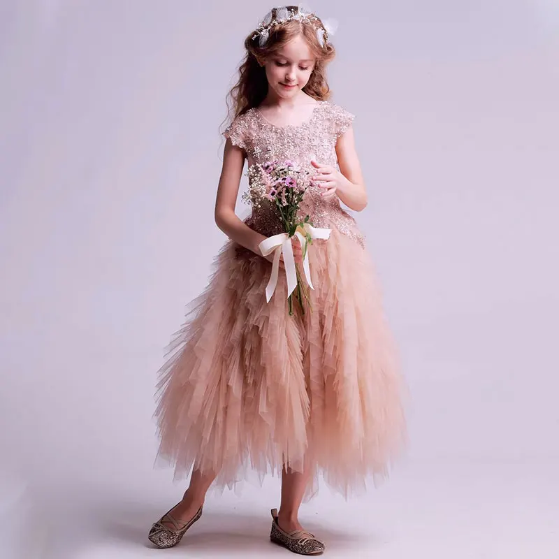 Flower Girls Vintage Tutu Dress Puffy Little Kids Birthday Party Princess Outfits Teen Girls Halloween Dresses Long Sleeve
Flower Girls Vintage Tutu Dress Puffy Little Kids Birthday Party Princess Outfits Teen Girls Halloween Dresses Long Sleeve