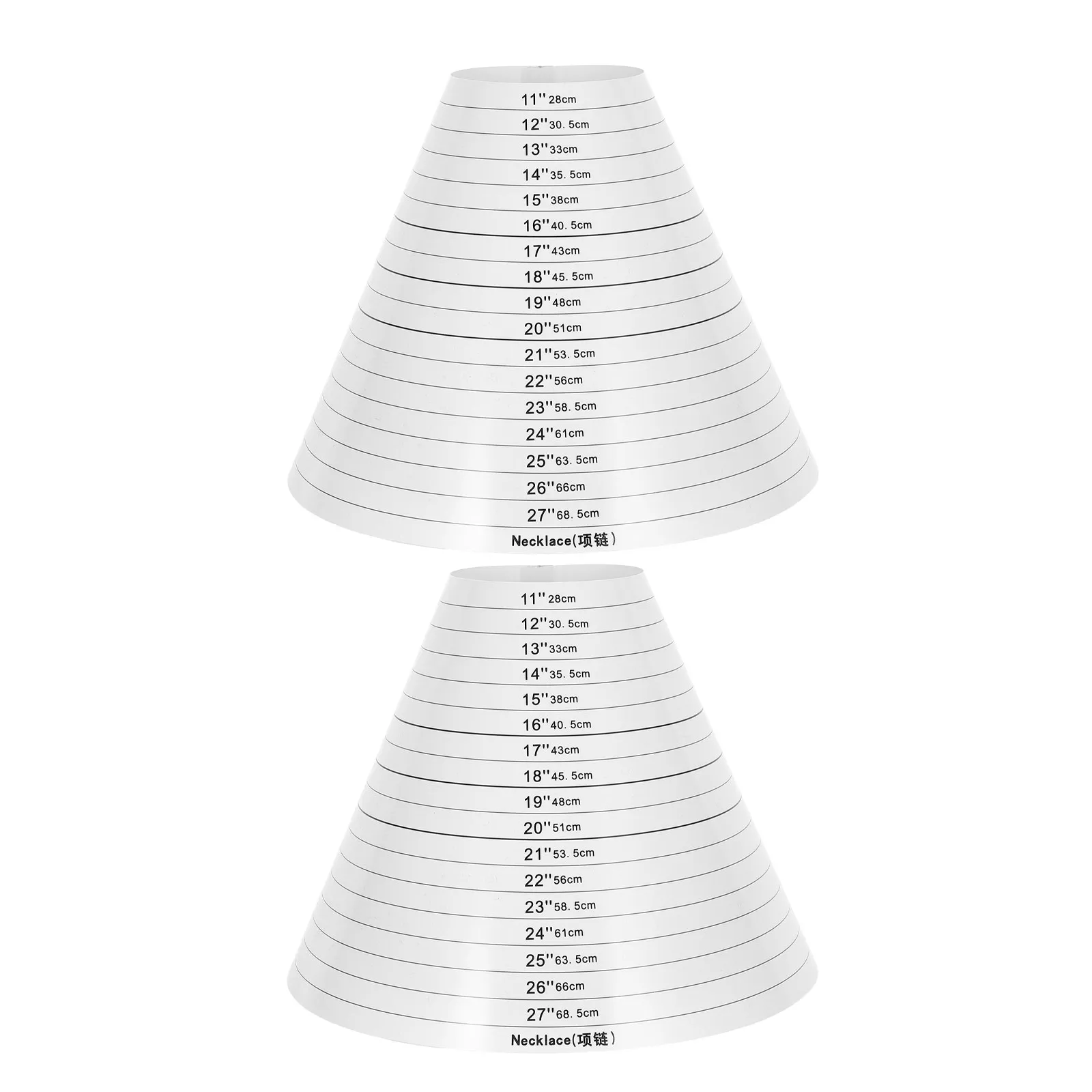 2Pcs Necklace Measuring Card Plastic Bracelet Mandrel Sizer Portable Jewelry Making Tool Travel Friendly Bracelet Size Measuring
2Pcs Necklace Measuring Card Plastic Bracelet Mandrel Sizer Portable Jewelry Making Tool Travel Friendly Bracelet Size Measuring