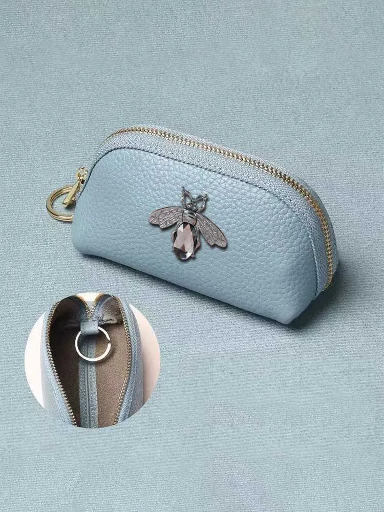 Compact PU Key Wallet - Ideal for Cars & Home Keys Pop Art Gold Crystal Decor Dangle
Compact PU Key Wallet - Ideal for Cars & Home Keys Pop Art Gold Crystal Decor Dangle