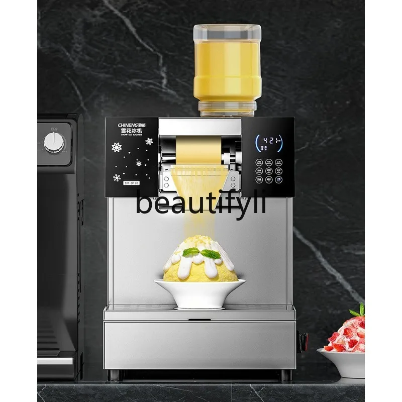 Snowflake Ice Machine Commercial Korean Style Fluffy Ice Machine Smoothie Milk Ice Machine Milk Tea Shop
Snowflake Ice Machine Commercial Korean Style Fluffy Ice Machine Smoothie Milk Ice Machine Milk Tea Shop