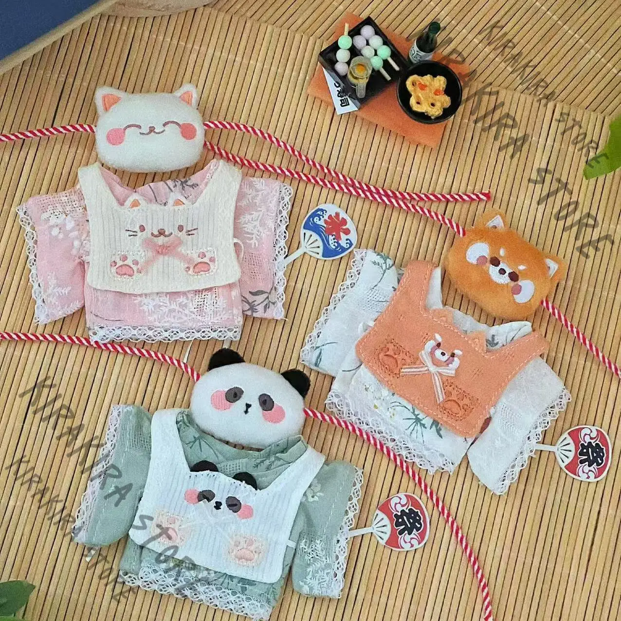 10cm Zoological Park Series Cosplay Outfit Cotton Maumet Clothes Puppet Dress-up Clothing Suit Adorable Kawaii Ornaments Set
10cm Zoological Park Series Cosplay Outfit Cotton Maumet Clothes Puppet Dress-up Clothing Suit Adorable Kawaii Ornaments Set