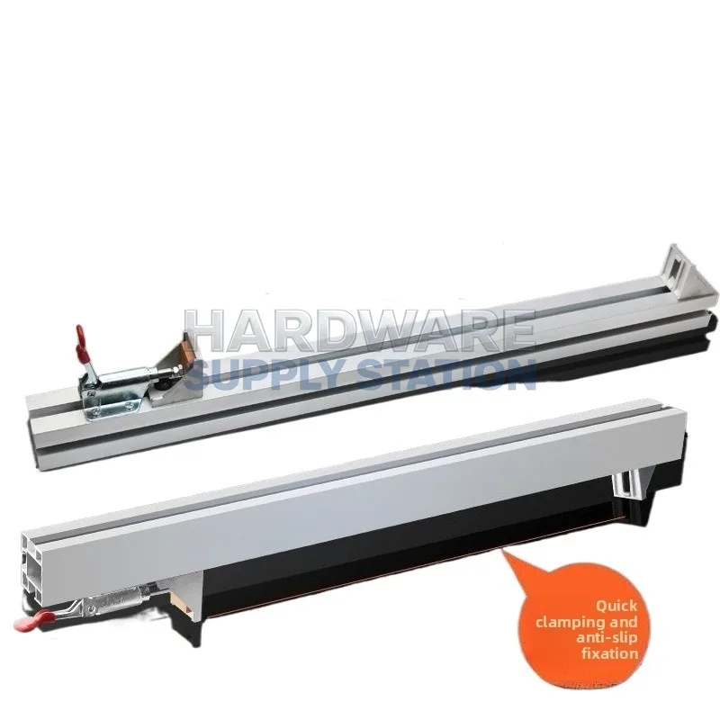 Woodworking table with mountain side push-pull quick positioning fixture, woodworking special tool aluminum alloy
Woodworking table with mountain side push-pull quick positioning fixture, woodworking special tool aluminum alloy