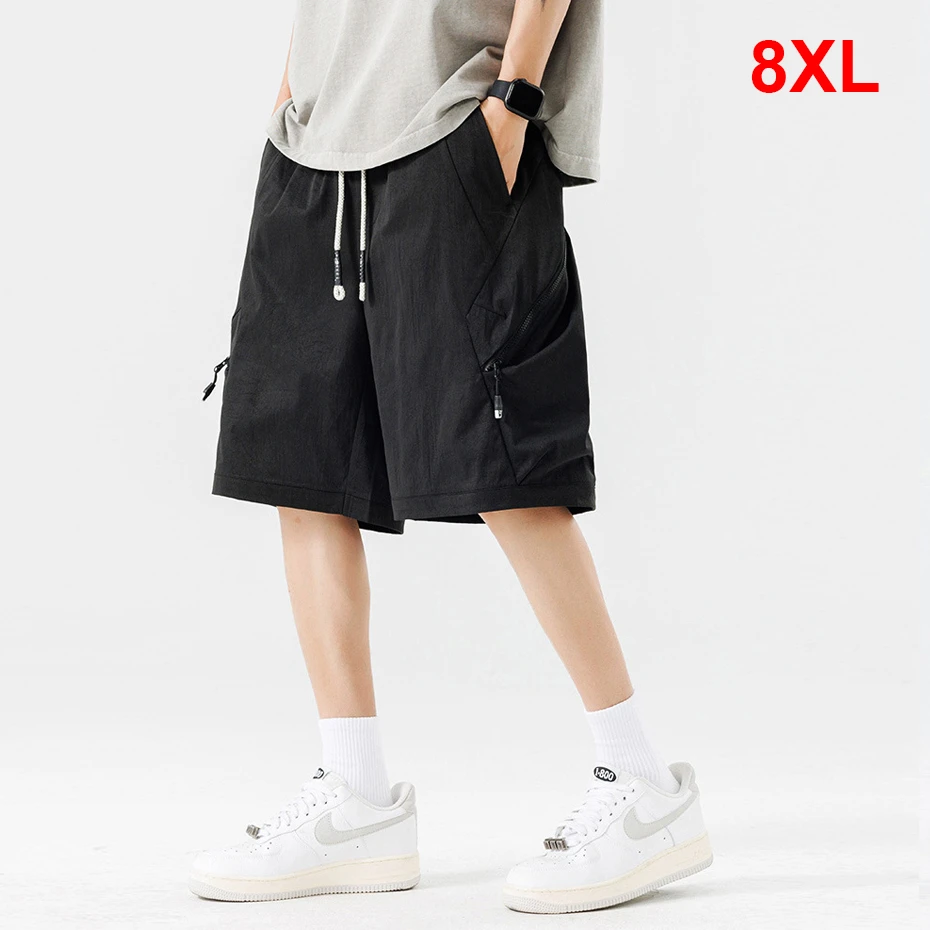 8XL Plus Size Cargo Shorts Men Summer Shorts Fashion Casual Multiple Pockets Short Pants Elastic Waist Male Big Size 8XL
8XL Plus Size Cargo Shorts Men Summer Shorts Fashion Casual Multiple Pockets Short Pants Elastic Waist Male Big Size 8XL