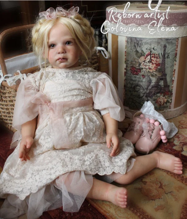 28inches Reborn Doll Lilly Princess Girl With Freckles On Face High Quality Details Painted Finished
28inches Reborn Doll Lilly Princess Girl With Freckles On Face High Quality Details Painted Finished