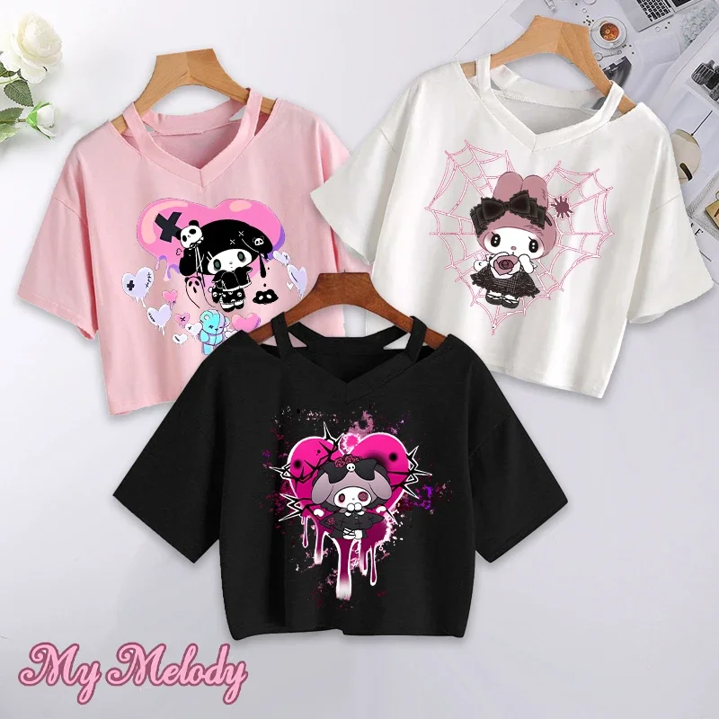 My Melody Short Sleeve T-Shirt Women Solid Simple Casual Soft All-Match Basic Crop Tops Tees Fashion Y2K Cartoon Summer Toddler
My Melody Short Sleeve T-Shirt Women Solid Simple Casual Soft All-Match Basic Crop Tops Tees Fashion Y2K Cartoon Summer Toddler