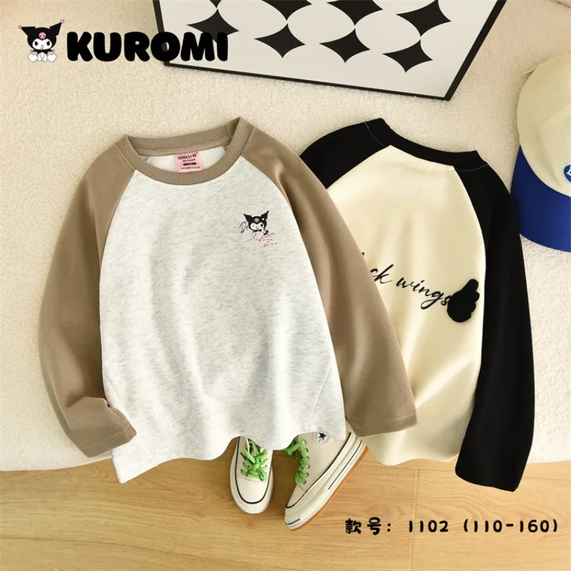 Sanrio Hello Kitty Kuromi My Melody Cinnamoroll Children Spring Autumn Girls Shirt Western Fashion Top Sweater Korean Clothes
Sanrio Hello Kitty Kuromi My Melody Cinnamoroll Children Spring Autumn Girls Shirt Western Fashion Top Sweater Korean Clothes