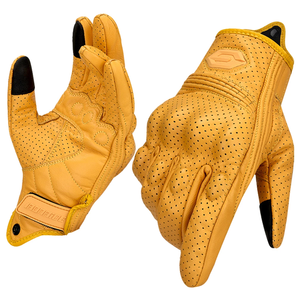 Motorcycle Gloves Wear-resistant Scratch Resistant Breathable Retro Leather Off-road Riding Gloves Outdoor Sports Gloves
Motorcycle Gloves Wear-resistant Scratch Resistant Breathable Retro Leather Off-road Riding Gloves Outdoor Sports Gloves