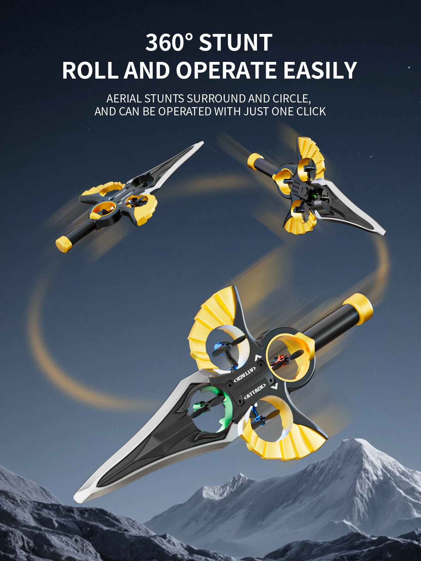 Dual control version of Royal Sword flying foam remote control aircraft, one button tumbling amazing stunt
Dual control version of Royal Sword flying foam remote control aircraft, one button tumbling amazing stunt