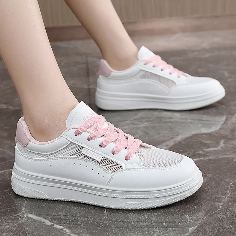 2026 Women's Spring Sports Board Shoes Lightweight Mesh Casual Shoes Outdoor Comfortable Breathable Running Shoes
2026 Women's Spring Sports Board Shoes Lightweight Mesh Casual Shoes Outdoor Comfortable Breathable Running Shoes