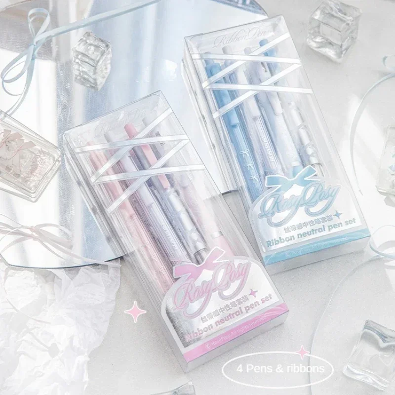 4pcs/set 0.38mm/0.5mm Gel Pens Set Ballpoint Black Ink Press Gel Pen for Writing Student Supplies Stationery
4pcs/set 0.38mm/0.5mm Gel Pens Set Ballpoint Black Ink Press Gel Pen for Writing Student Supplies Stationery