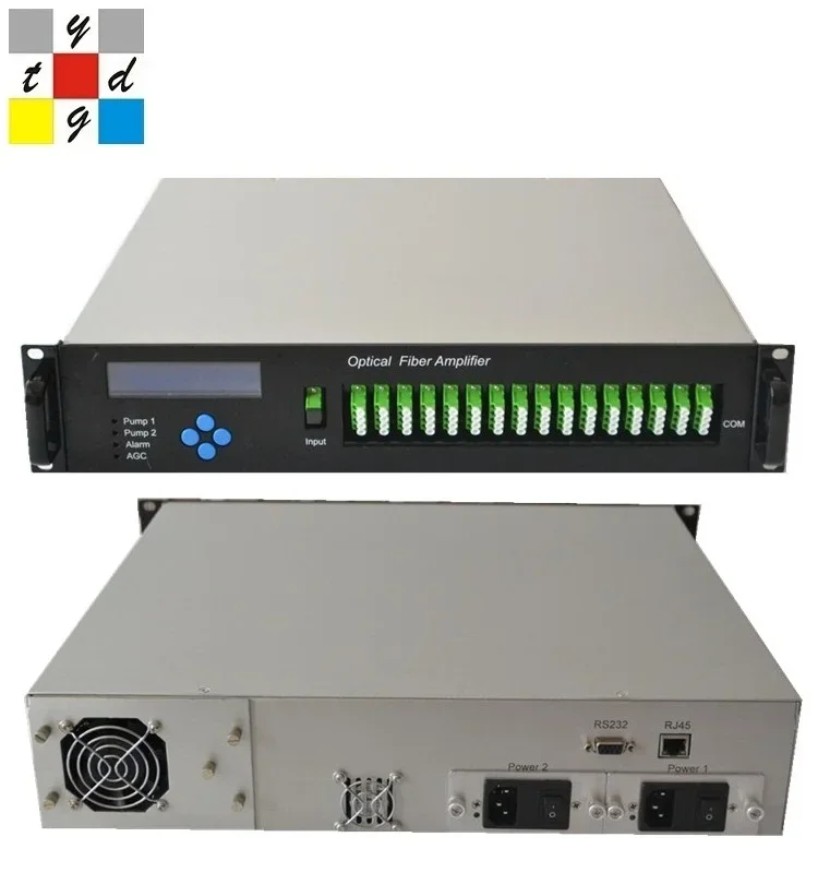 Yantai Yatai YOA-1500 1550nm 16 PORT 20DBM Er/Yb co-doped оптический усилитель высокой мощности
Yantai Yatai YOA-1500 1550nm 16 PORT 20DBM Er/Yb co-doped оптический усилитель высокой мощности