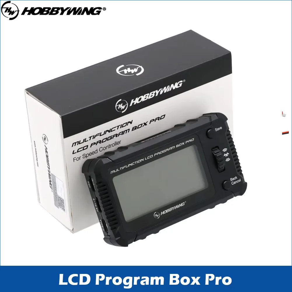 HobbyWing LCD Program Box Pro programming card for RC Model Car Boat Airplane PLATINUM XERUN EZRUN electrical tuning Accessories
HobbyWing LCD Program Box Pro programming card for RC Model Car Boat Airplane PLATINUM XERUN EZRUN electrical tuning Accessories