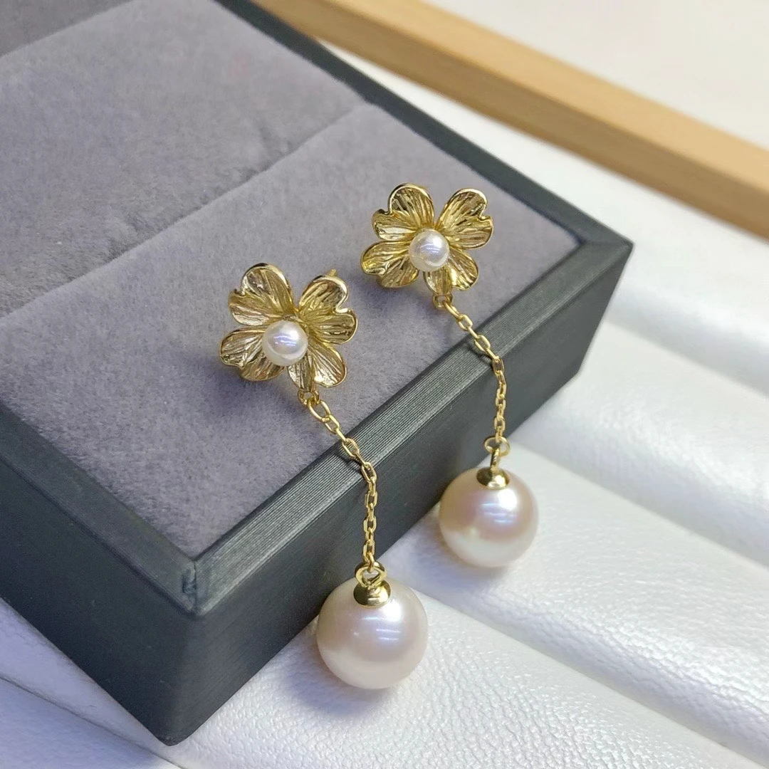 Flower S925 Sterling Silver Earrings Mount Findings Settings Base Mounting Parts Accessory for 3-9mm Pearls 5 pairs/lot
Flower S925 Sterling Silver Earrings Mount Findings Settings Base Mounting Parts Accessory for 3-9mm Pearls 5 pairs/lot