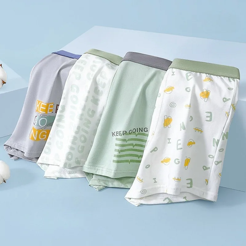 4PCS Teens Boy Cotton Soft Antibacterial Panties Kid Breathable Comfort Underwear Daily Letter Knickers 7+y Young Child Clothing
4PCS Teens Boy Cotton Soft Antibacterial Panties Kid Breathable Comfort Underwear Daily Letter Knickers 7+y Young Child Clothing