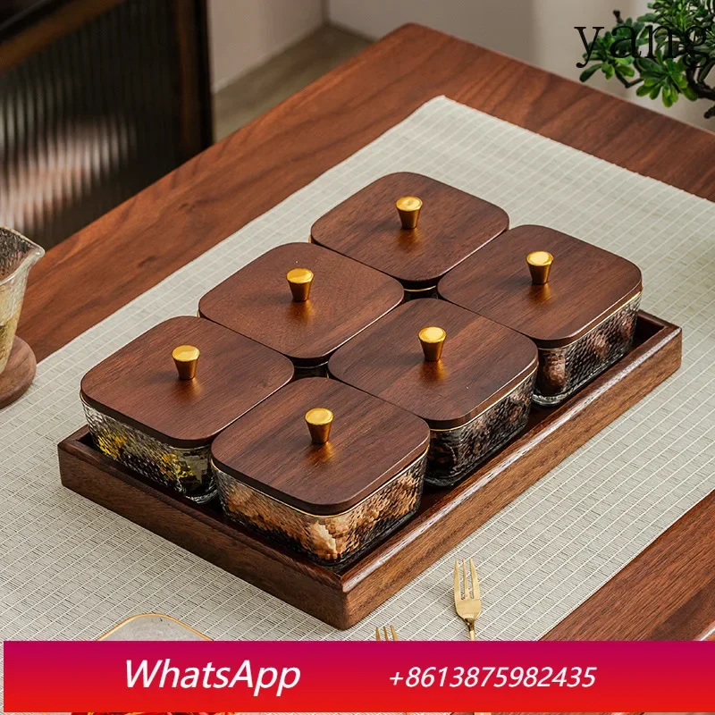 LMM living room household light luxury high-end dried fruit plate snack candy storage box new Chinese style
LMM living room household light luxury high-end dried fruit plate snack candy storage box new Chinese style