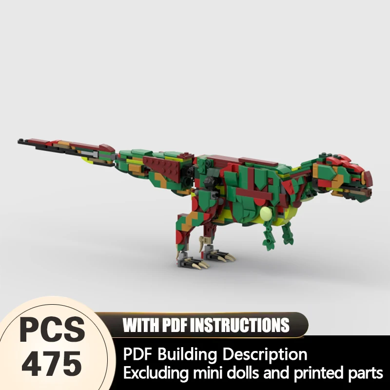 Creators Animal Series Model MOC Building Bricks Tyranotitan Modular Technology Gifts Holiday Assemble Children Toys Suit
Creators Animal Series Model MOC Building Bricks Tyranotitan Modular Technology Gifts Holiday Assemble Children Toys Suit