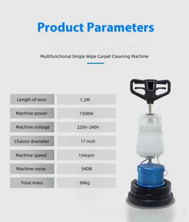 Electric New 220V Marble Crystal Surface Curing Polishing Machine for Tile Wood Floor Waxing Cleaning Ding Jie Prosperity M175
Electric New 220V Marble Crystal Surface Curing Polishing Machine for Tile Wood Floor Waxing Cleaning Ding Jie Prosperity M175