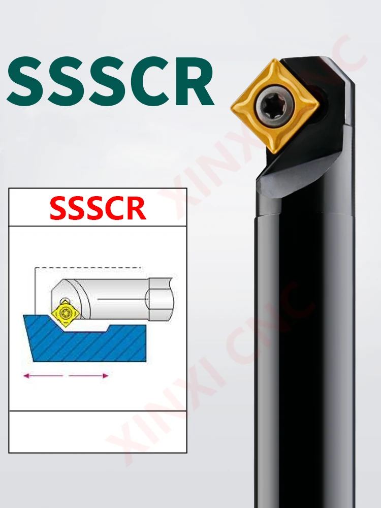 CNC turning tool bar 45 degree screw type inner hole turning tool S12M/20R-SSSCR09 lathe tool boring tool bar
CNC turning tool bar 45 degree screw type inner hole turning tool S12M/20R-SSSCR09 lathe tool boring tool bar