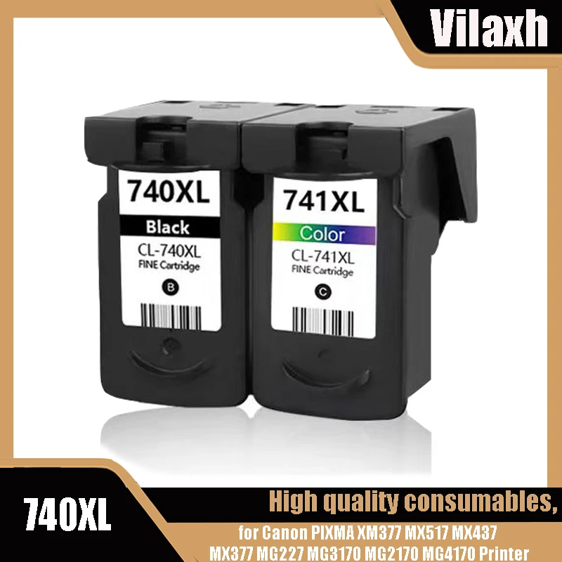 vilaxh PG740 CL741 pg740 картридж, совместимый с принтером Canon PIXMA XM377 MX517 MX437 MX377 MG227 MG3170 MG2170 MG4170
vilaxh PG740 CL741 pg740 картридж, совместимый с принтером Canon PIXMA XM377 MX517 MX437 MX377 MG227 MG3170 MG2170 MG4170