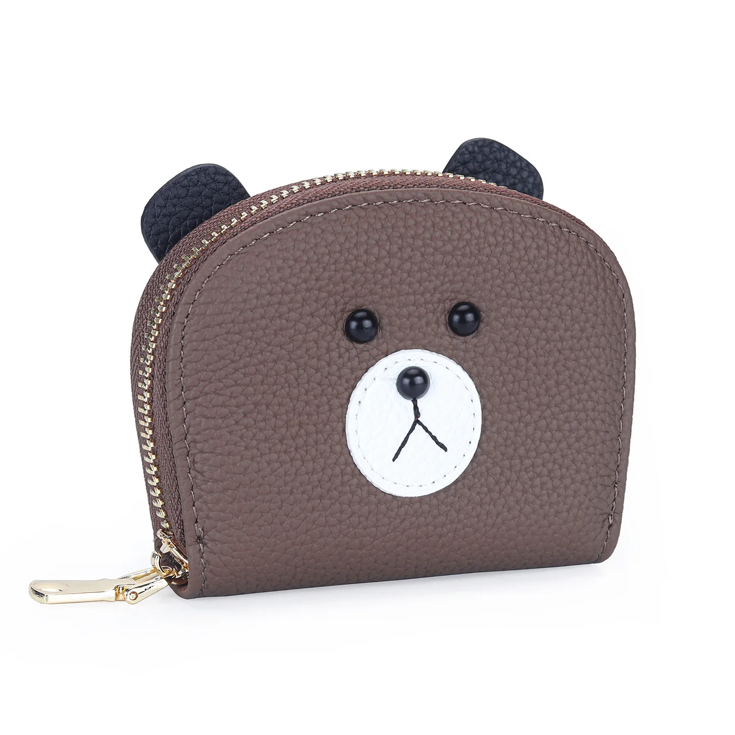 2026 New Ultra-Slim Pebbled Leather Bear Card Holder, Accordion Zipper Mini Wallet, Women Genuine Leather Small Card Wallet
2026 New Ultra-Slim Pebbled Leather Bear Card Holder, Accordion Zipper Mini Wallet, Women Genuine Leather Small Card Wallet