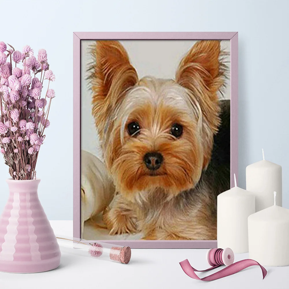 Dog Diamond Painting Animal Cross Stitch Wall Stickers Full Drill Embroidery Mosaic Yorkshire Terrier Diamond Art
Dog Diamond Painting Animal Cross Stitch Wall Stickers Full Drill Embroidery Mosaic Yorkshire Terrier Diamond Art