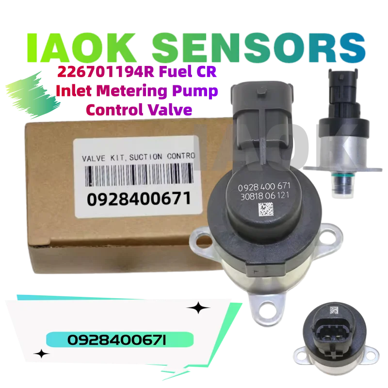 0928400671 226701194R Fuel CR Inlet Metering Pump Control Valve For R-ENAULT TRUCK Mascott Maxity N-ISSAN CABSTAR P-ATROL 3.0 D
0928400671 226701194R Fuel CR Inlet Metering Pump Control Valve For R-ENAULT TRUCK Mascott Maxity N-ISSAN CABSTAR P-ATROL 3.0 D