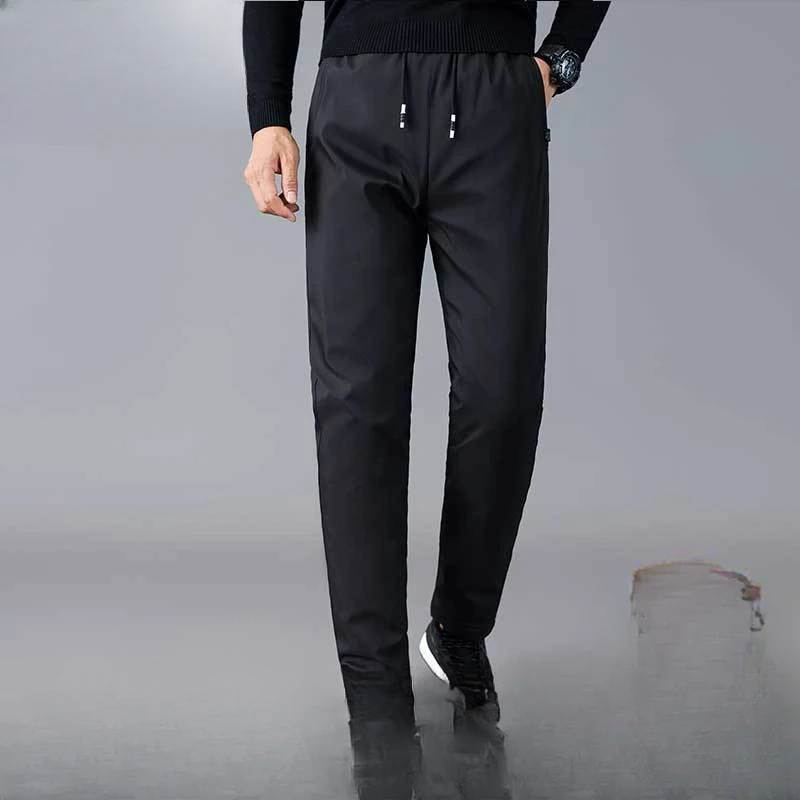 Men 2023 Winter New Fashion Thicken Warm Down Pants Male Casual Slim Fit Pants Joggers Men Solid Color Pockets Trousers H617
Men 2023 Winter New Fashion Thicken Warm Down Pants Male Casual Slim Fit Pants Joggers Men Solid Color Pockets Trousers H617