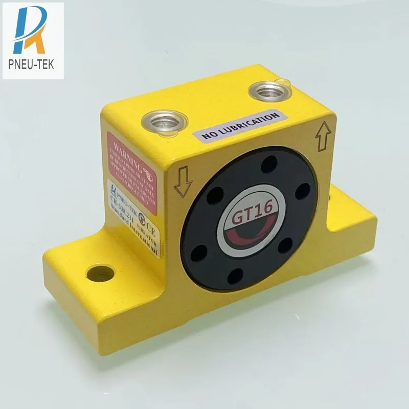 Pneumatic Turbine Vibrators GT13 ,GT16 - Low Noise High Vibration Power ,Prevent material blockage and transportation
Pneumatic Turbine Vibrators GT13 ,GT16 - Low Noise High Vibration Power ,Prevent material blockage and transportation