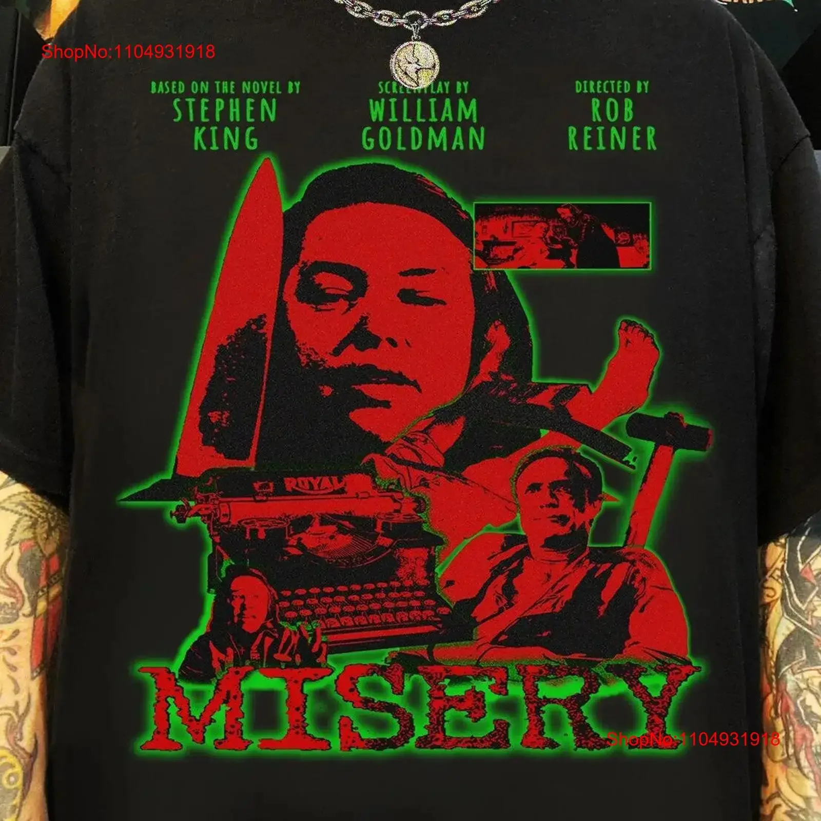 Misery Poster T Shirt retro movie vintage tee 80s stephen king sweaT vintage Washed Stylish fashion Top For Everyday Wear
Misery Poster T Shirt retro movie vintage tee 80s stephen king sweaT vintage Washed Stylish fashion Top For Everyday Wear