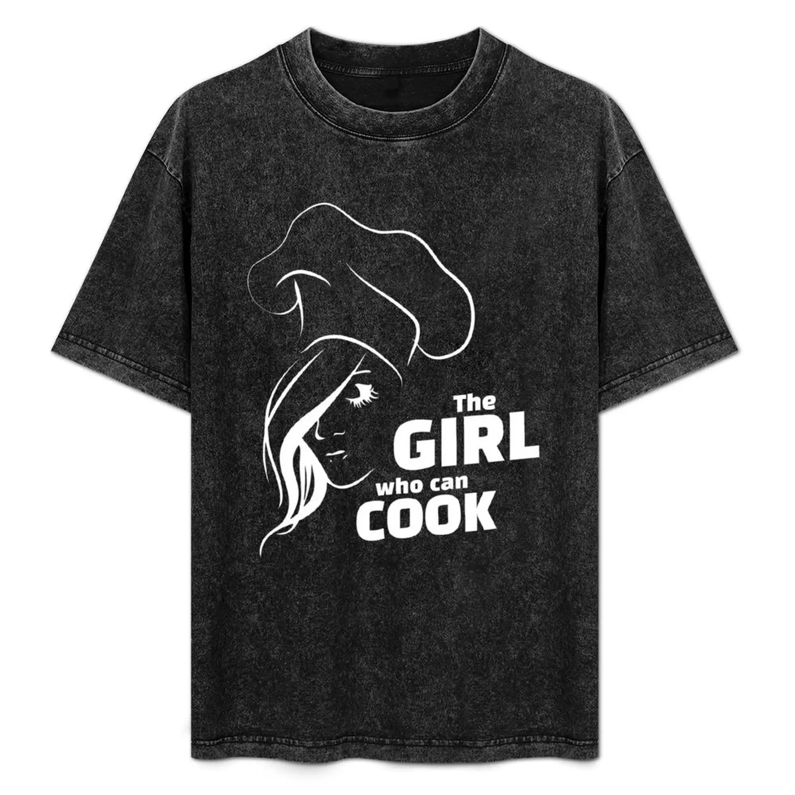 The Girl Who Can Cook chef's hat cook gift T-Shirt Art Pattern Printed Casual Top
The Girl Who Can Cook chef's hat cook gift T-Shirt Art Pattern Printed Casual Top