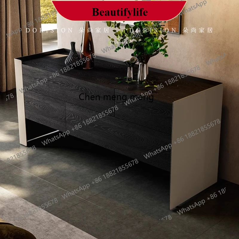 G153 Italian dining side cabinet simple modern storage cabinet solid wood bedroom storage light luxury minimalist entrance cabin
G153 Italian dining side cabinet simple modern storage cabinet solid wood bedroom storage light luxury minimalist entrance cabin