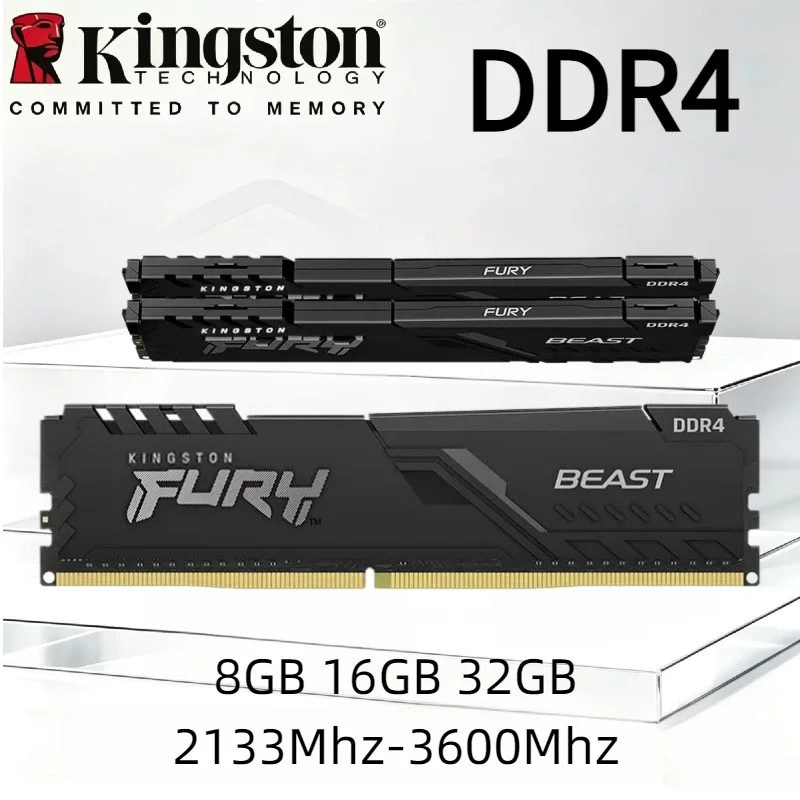 Kingston DDR4 BEAST PC4 Memory 2400-3600MHz 8GB 16GB 32GB Upgrade RAM For Desktop Gaming PC
Kingston DDR4 BEAST PC4 Memory 2400-3600MHz 8GB 16GB 32GB Upgrade RAM For Desktop Gaming PC