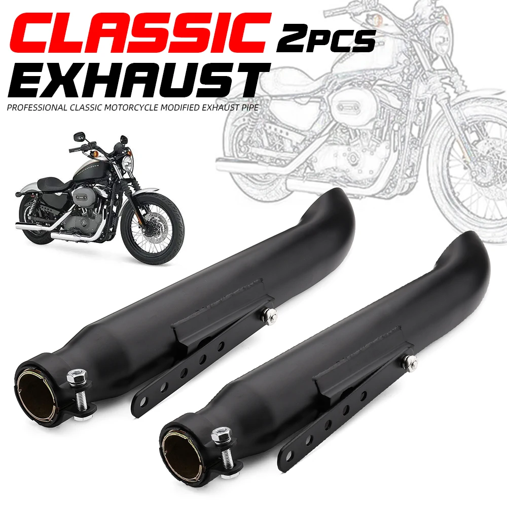 Universal Motorcycle Exhaust Muffler Retro Vintage Classic Electroplating Escap Moto for cg125 sr400 cb500 vt500 CM300 500 Cafe
Universal Motorcycle Exhaust Muffler Retro Vintage Classic Electroplating Escap Moto for cg125 sr400 cb500 vt500 CM300 500 Cafe